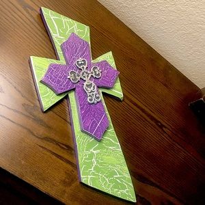 Decorative hanging cross